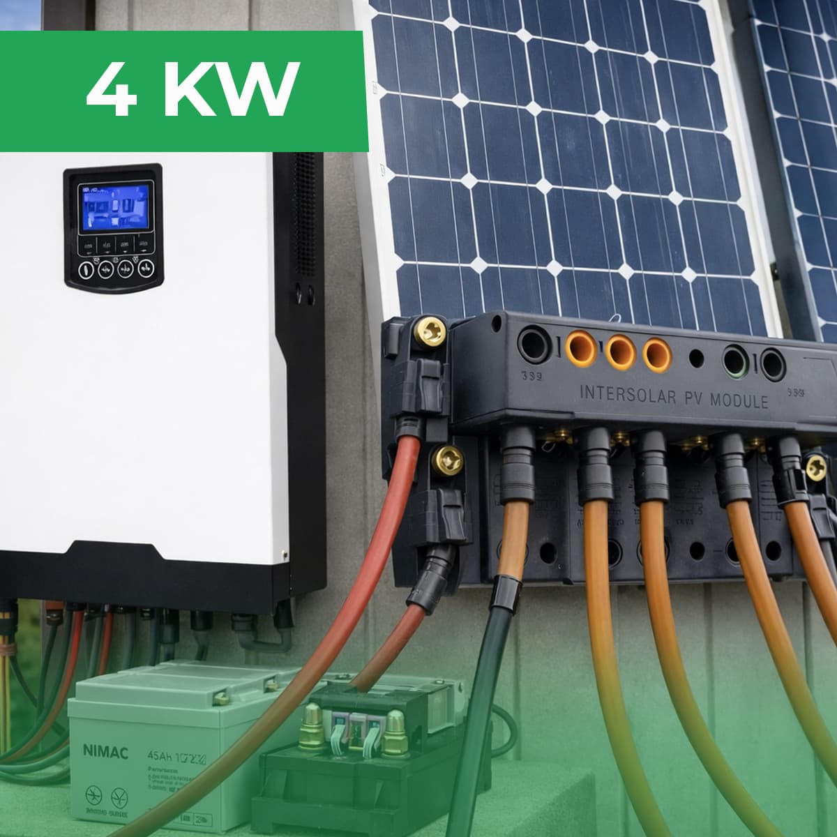 Kit Híbrido 4 kW