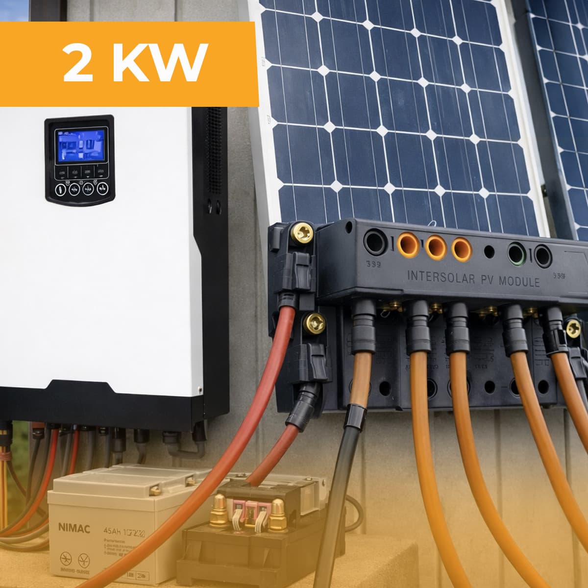 Kit Off Grid 2 kW